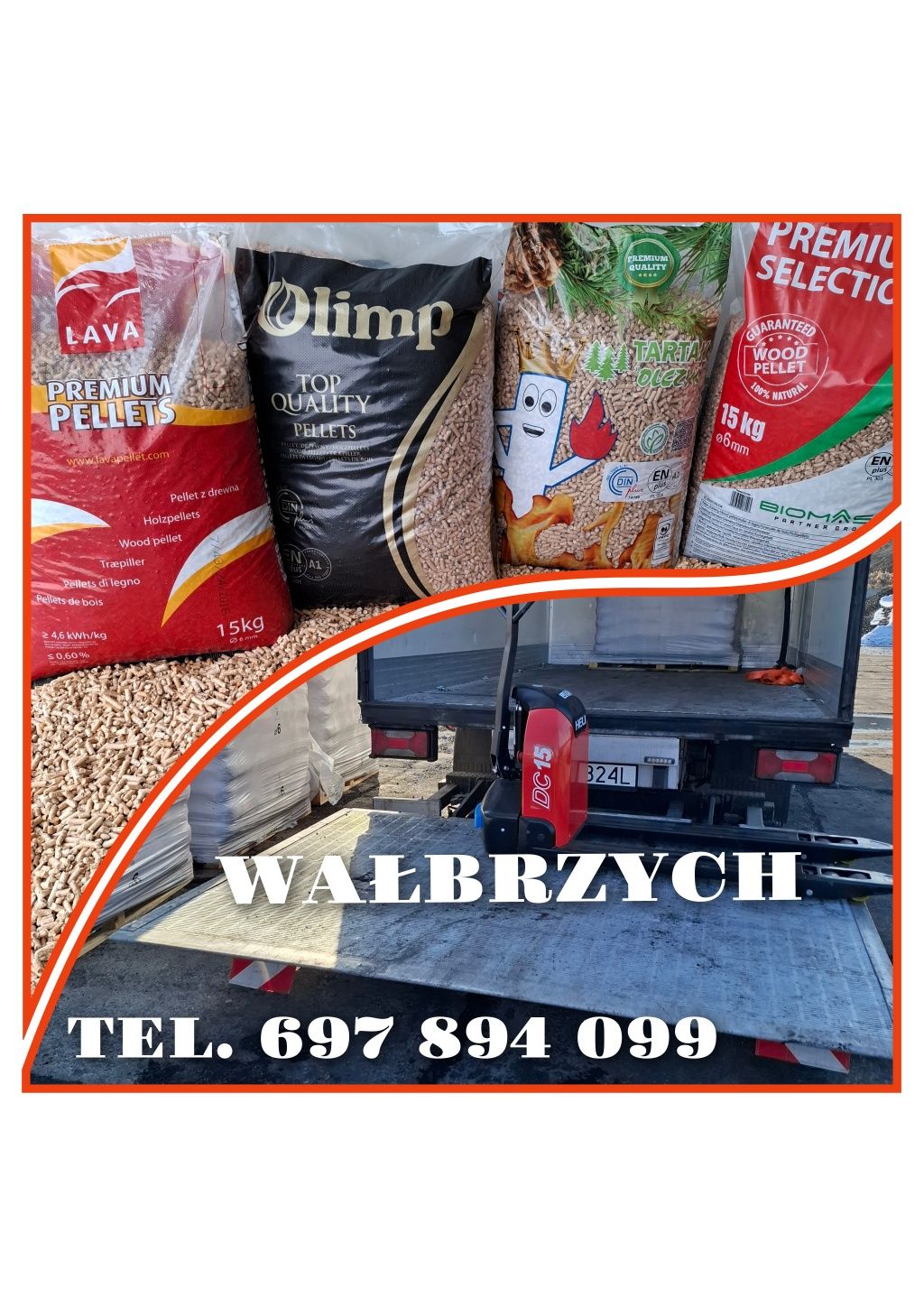 Pellet LAVA Olimp Olczyk Biomasa 6mm