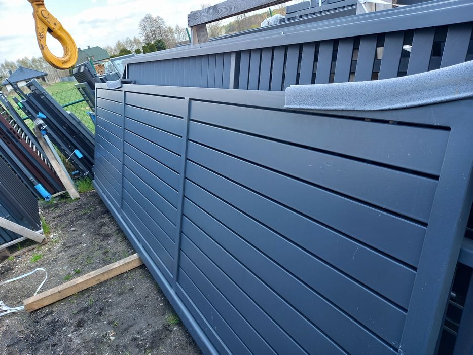 Okazja brama przesuwna 4 m