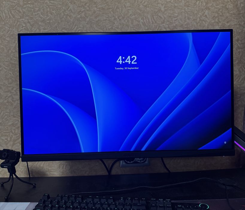 Топовий монітор Asus VG27AQML1A, 27", 2k, 260 Hz