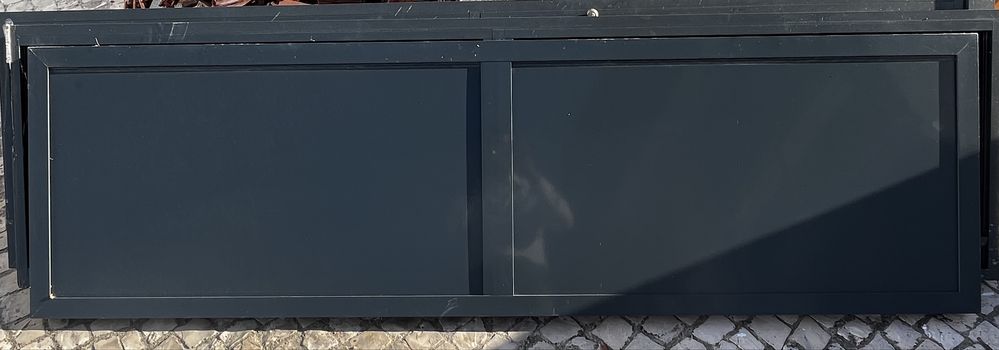Chapas de vedação aluminio antracite