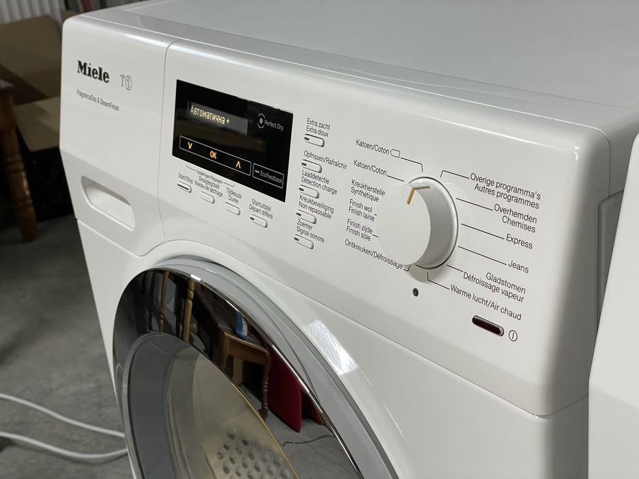 ТОПОВИЙ КОМПЛЕКТ MIELE: Пральна та Сушильна машина WKG 130 | TKG 450