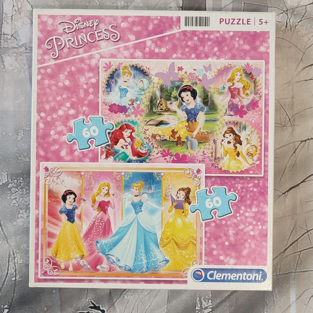 Пазли Disney Princess 2x60 шт, 100 шт від 5+