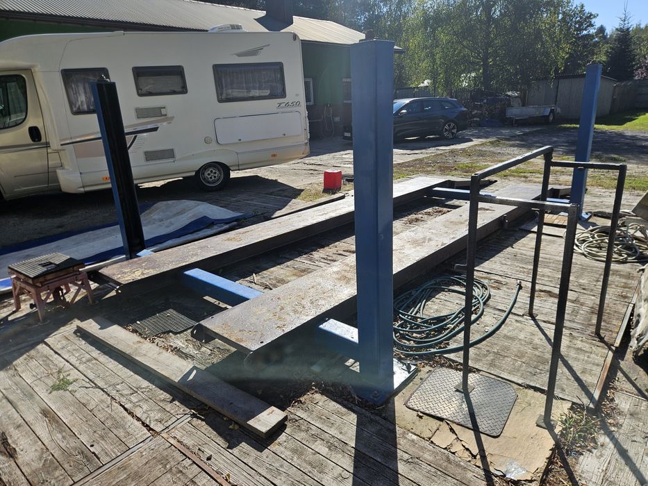 Podnośnik czterokolumnowy do 5t samochodowy busy maszyny rolnicze PL