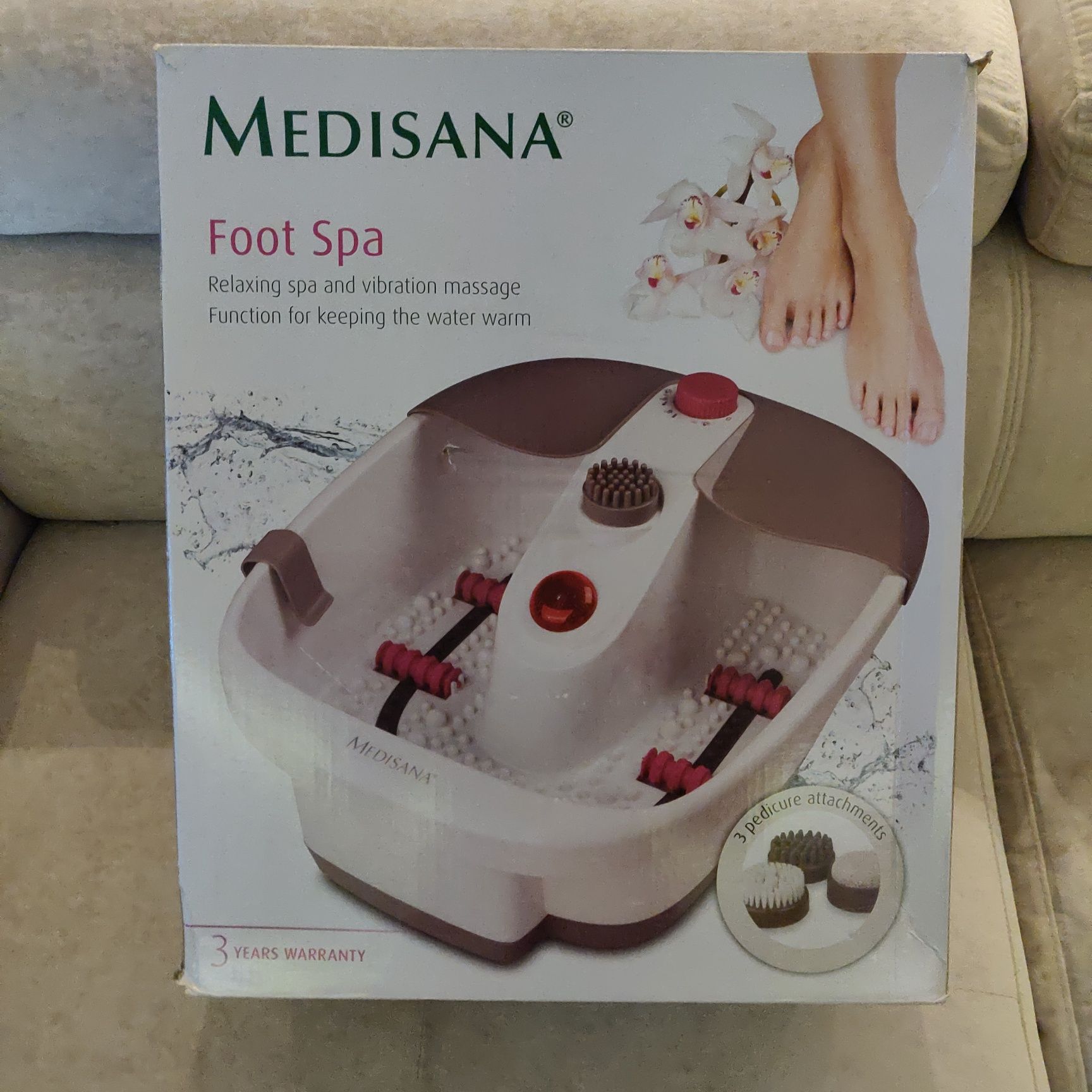 Medisana foot spa