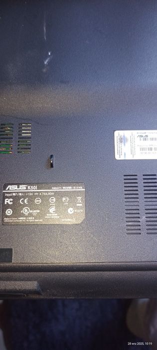 Laptop Asus K50I ładny stan!