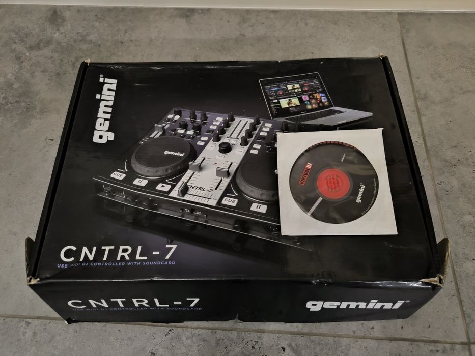 Gemini cntrl7 kontroler DJ virtual dj