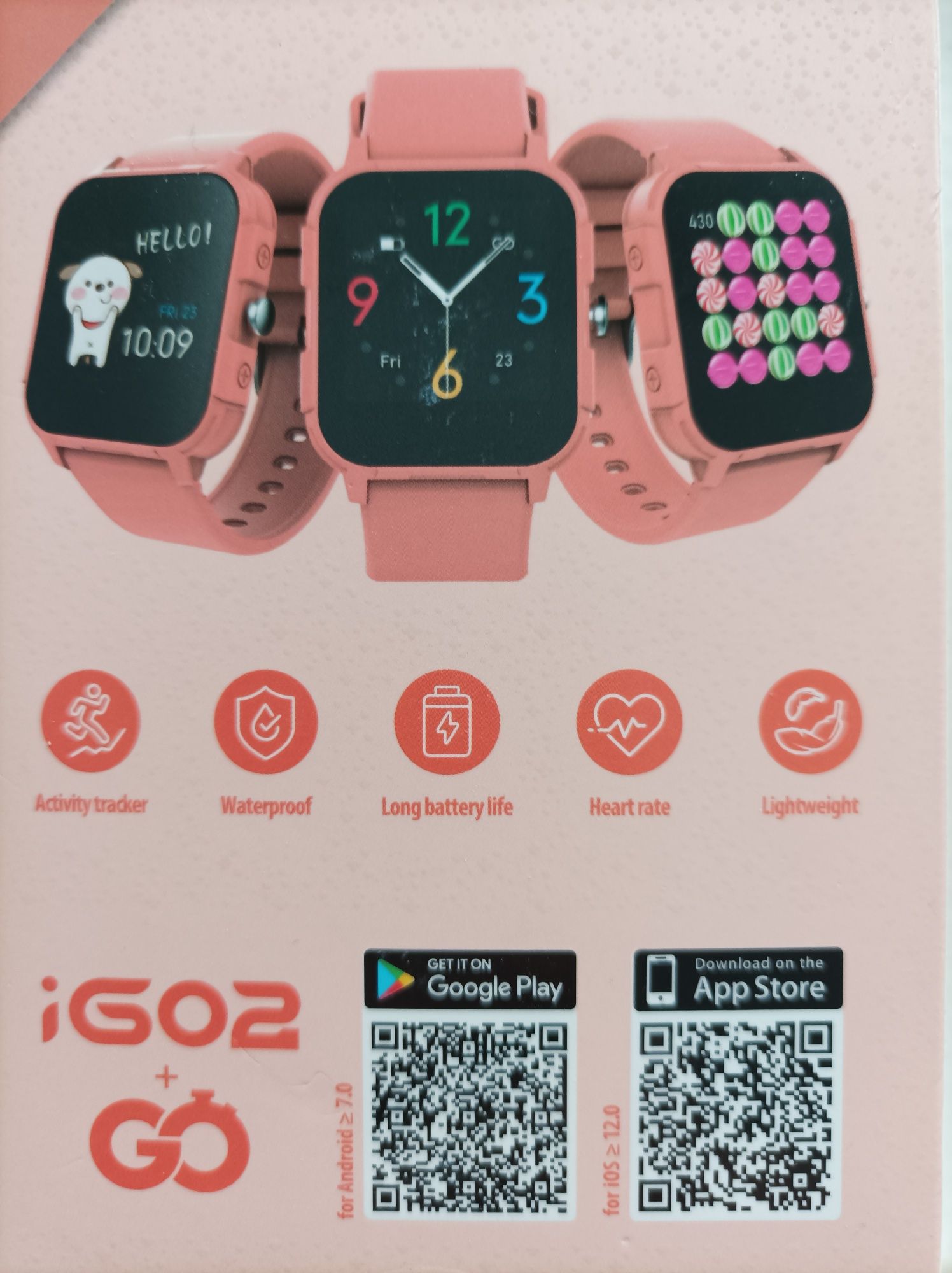 Smartwatch iGO 2 JW-150 Forever + głośnik