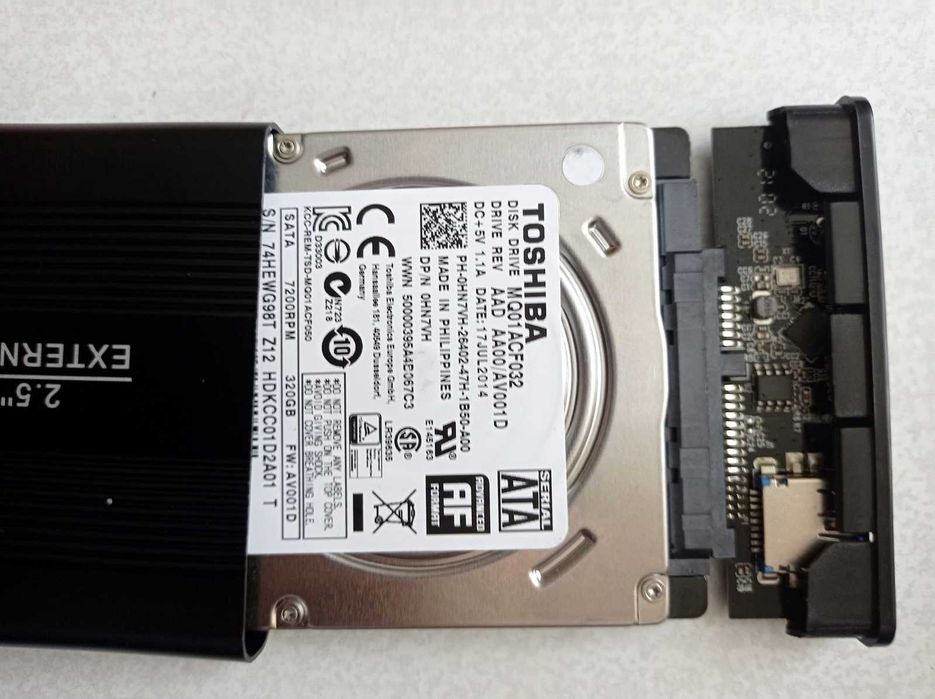 Dysk zewnętrzny TOSHIBA HDD 2,5" 320 GB USB 3.0