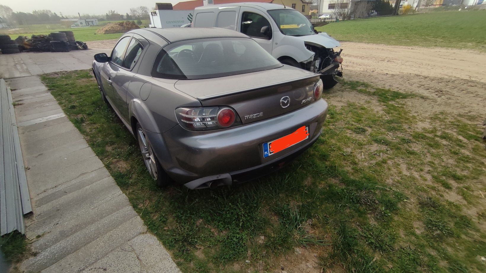 Mazda RX-8 1.3 , 2.6 maska zderzak błotnik lampa drzwi i klapa 29Y