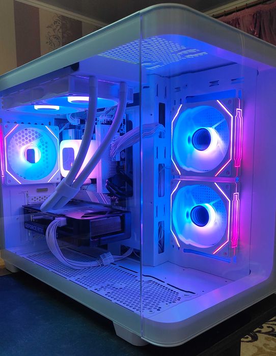 R5 7500F RTX5060 ОЗУ 32G Новий Ігровий Комп'ютер Системний блок ARGB