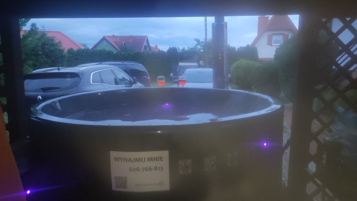 WYNAJEM ! Mobilna balia, bania jacuzzi z dowozem na miejsce.