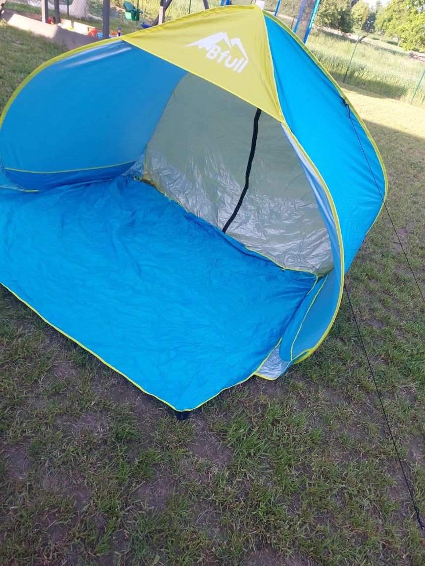 Duży namiot bfull plażowy samorozkładający osłona przeciwsłoneczna