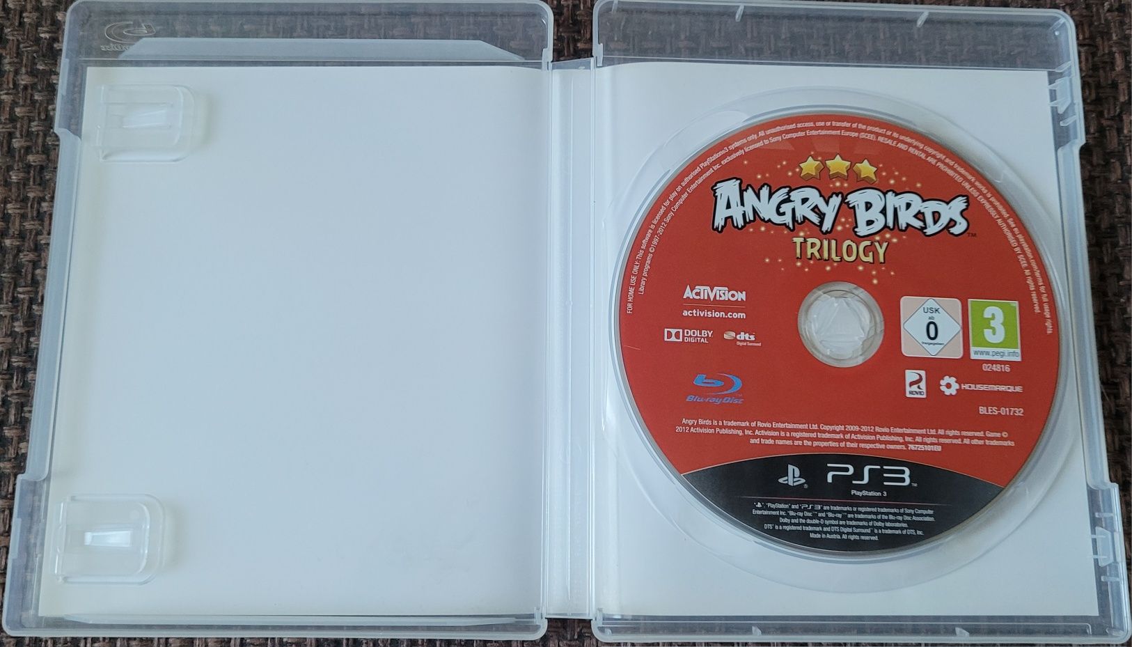 Angry Birds Trilogy PS3