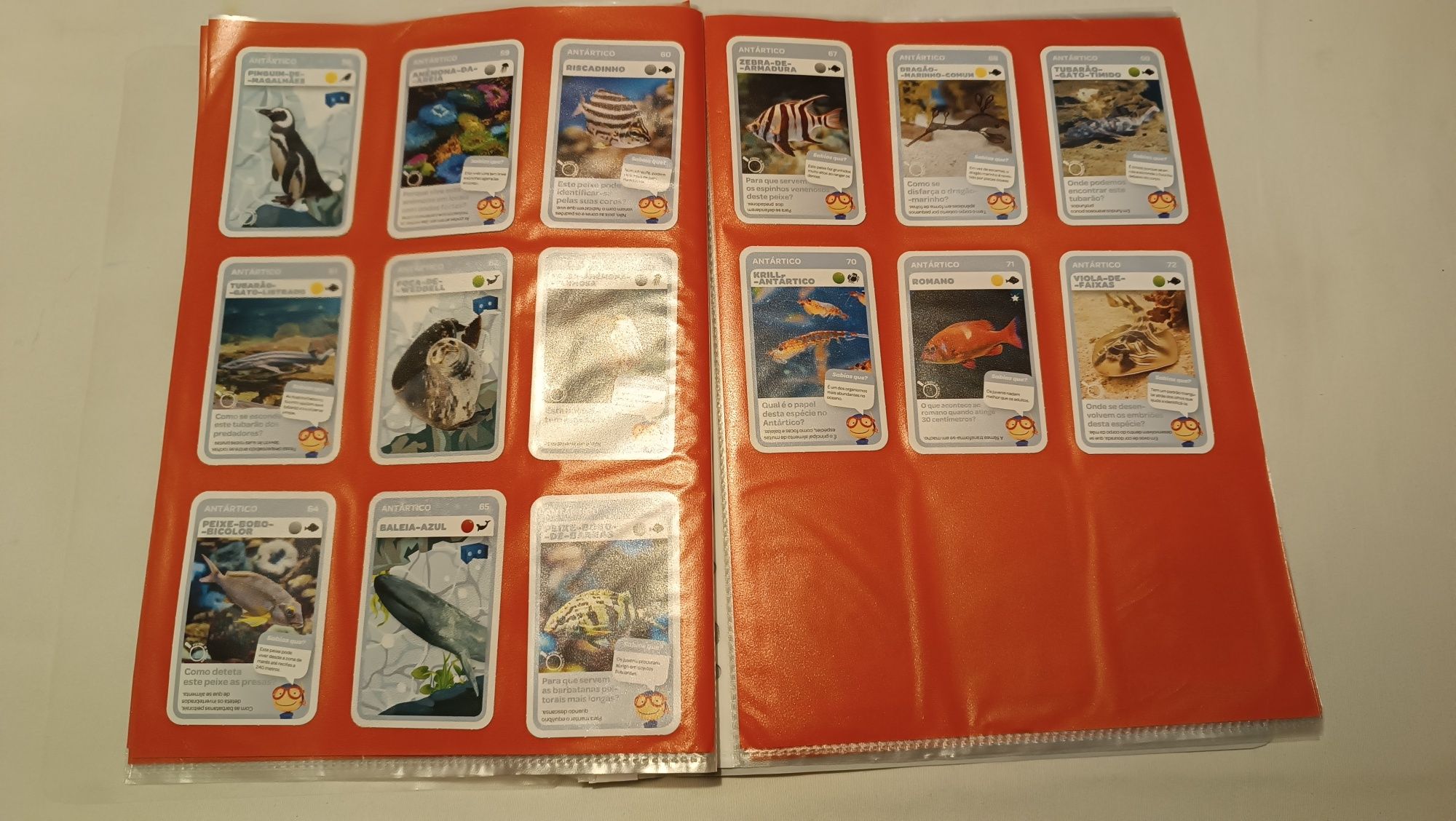 120 cartas. Pingo Doce. Oceanos