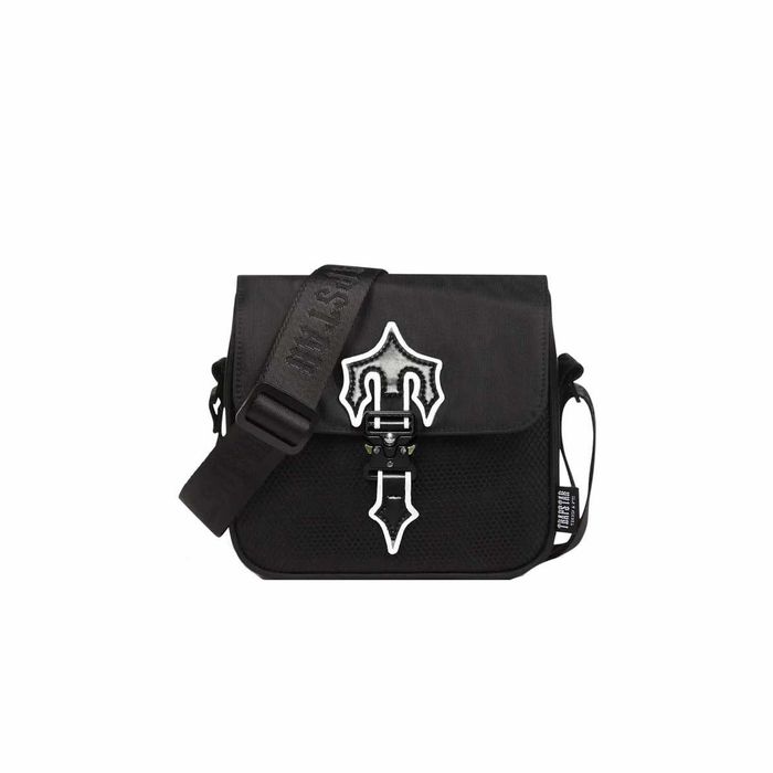 Сумка Trapstar Irongate T Crossbody Bag 2.0 White Label Black