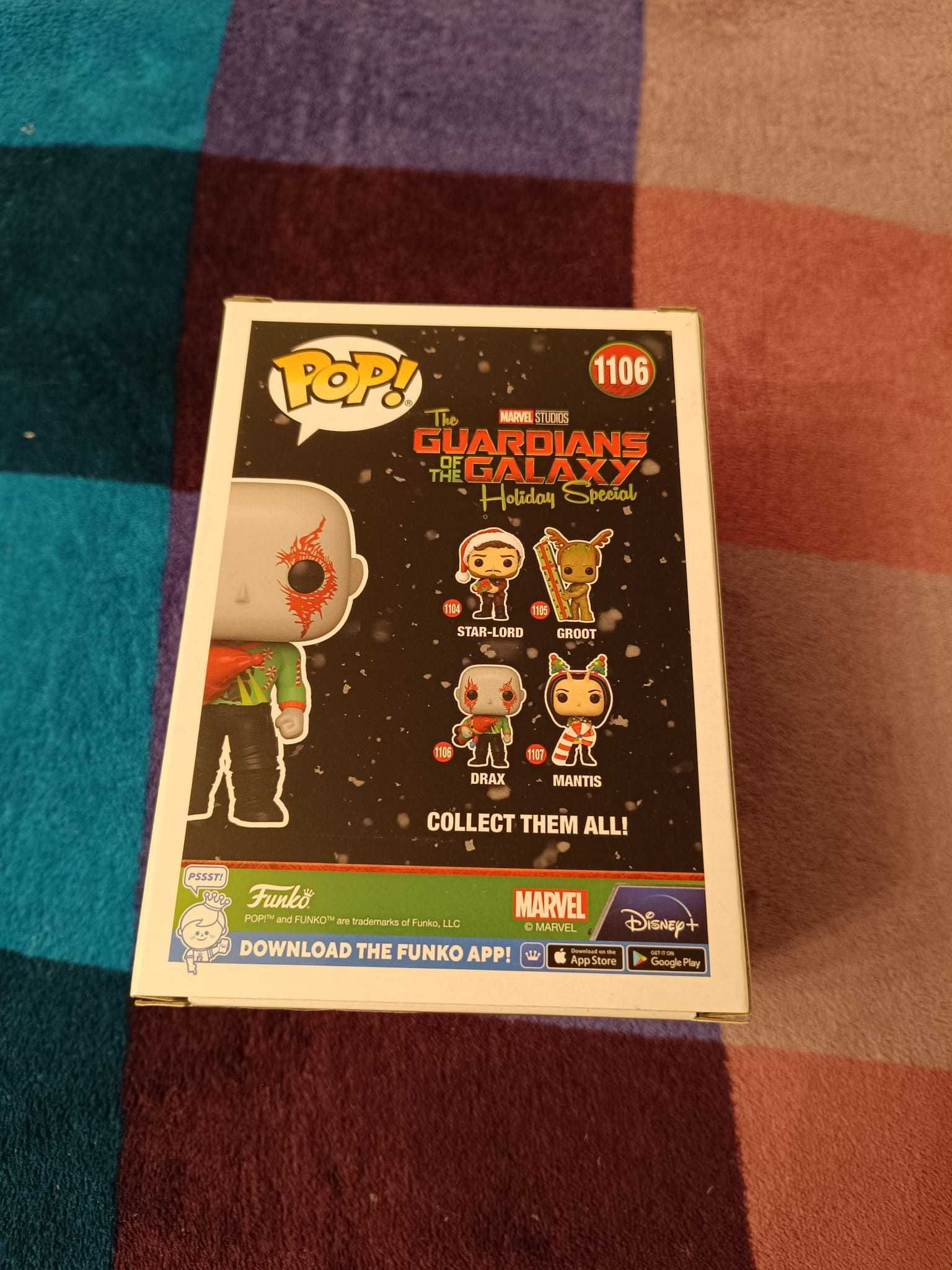 Funko POP! Marvel, Guardians Of The Galaxy, Drax, 1106