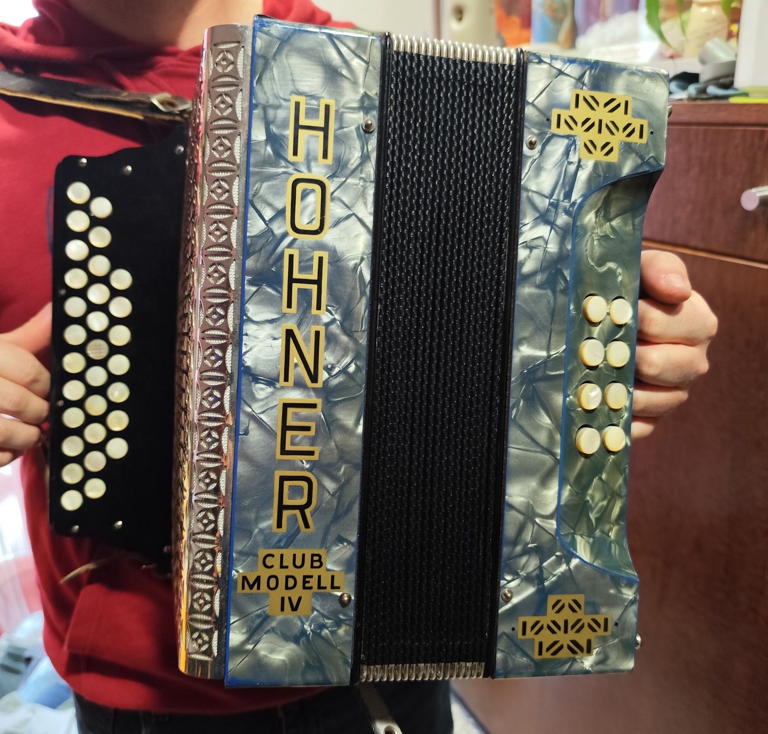 Concertina honher 3voz lá#