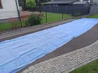 Siatki cieniujące na rusztowanie 2,55m x 13,80m - 5szt.