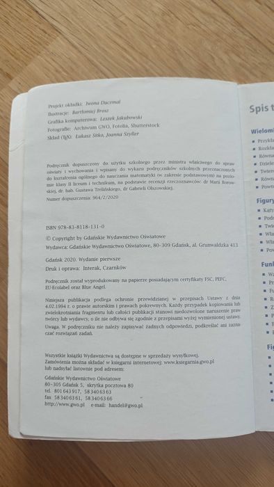 Matematyka z plusem 2. Zakres podstawowy.