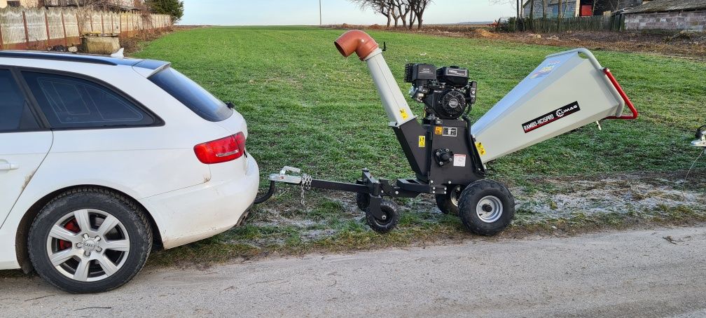 Wynajmę rębak spalinowy rozdrabniacz gałęzi