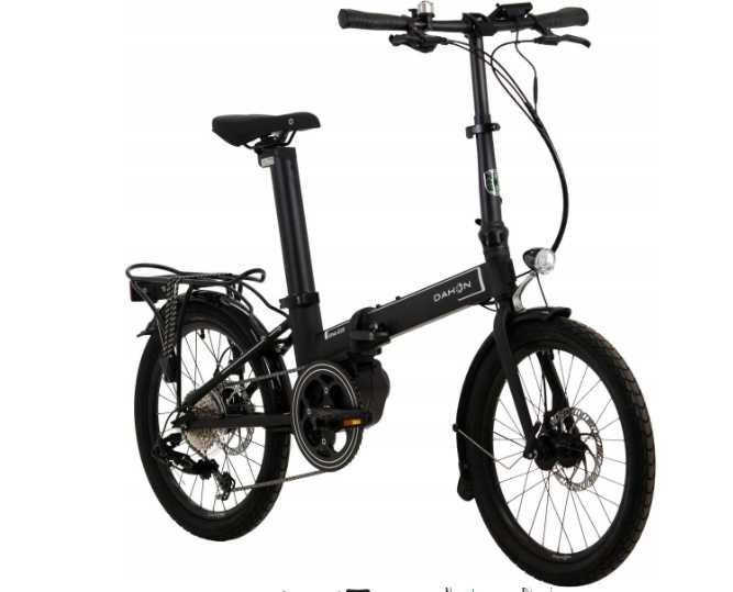 Rower elektryczny składany DAHON UNIO E20 idealny na kemping.