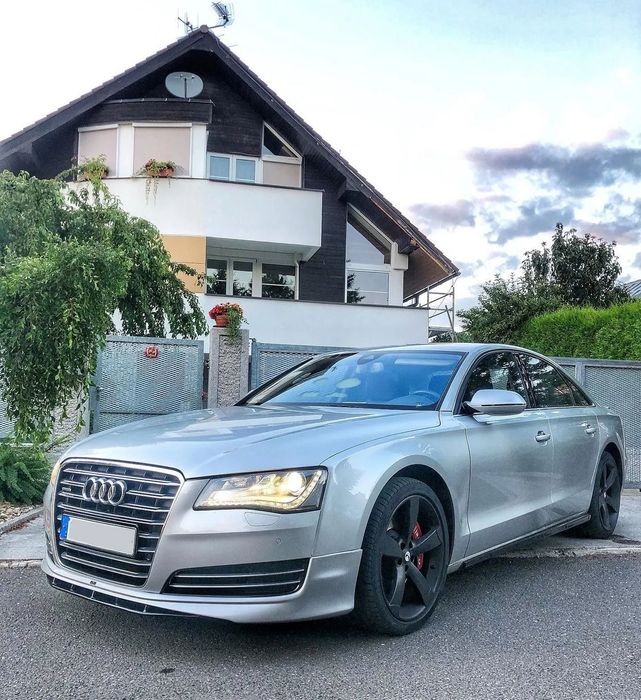 AUDI A8 D4 PRZEDNIA DOKŁADKA ZDERZAKA PODKŁAD