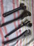 Klucze hydrauliczne,scisk  4 szt