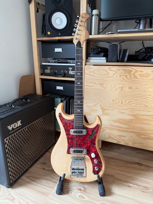 Gitara elektryczna MUSIMA ELGITA - Niedokończona restauracja + dodatki