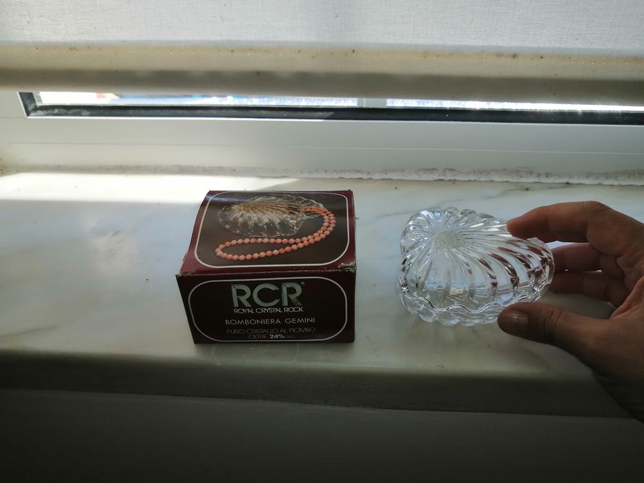 Guarda jóias em cristal RCR