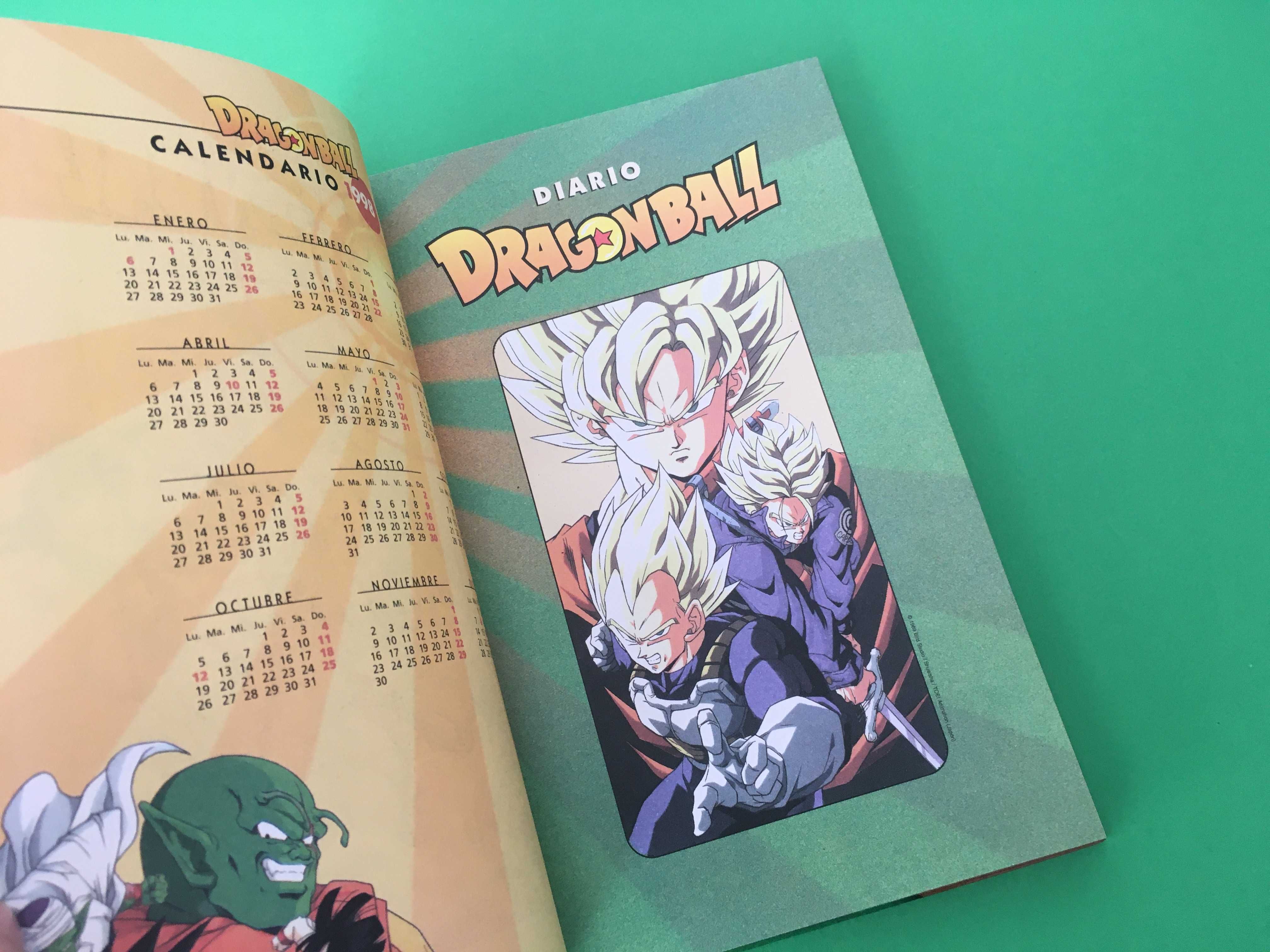 Diário do Dragon Ball 1989 Toei Animation - Novo
