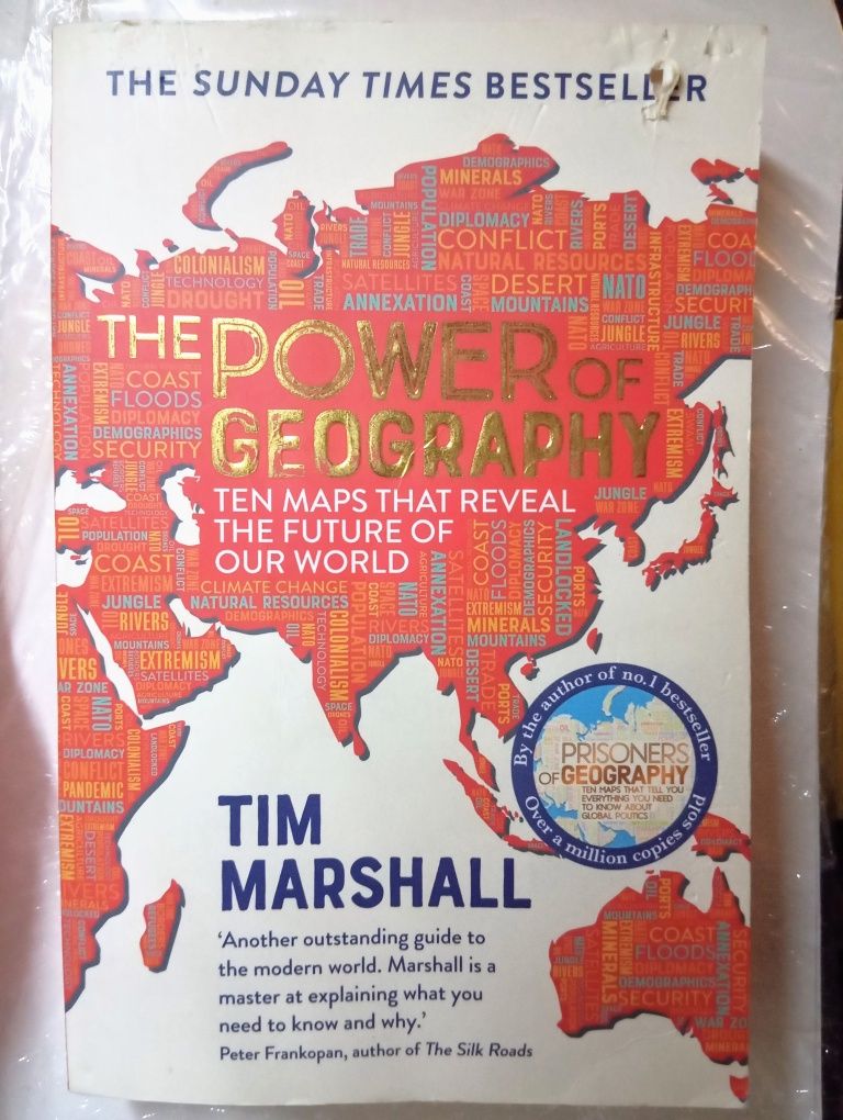 Tim Marshall O poder da geografia ,versão inglesa.