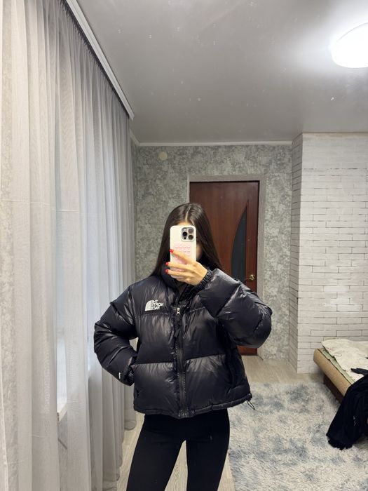 Женский пуховик  tnf утиное пух и перо