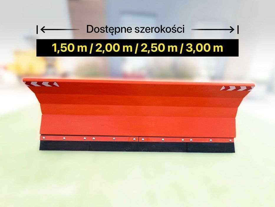 SUPER OFERTA Pług do śniegu - 1,5 m / 2,0 m / 2,5 m / 3,0 m - DOSTAWA!