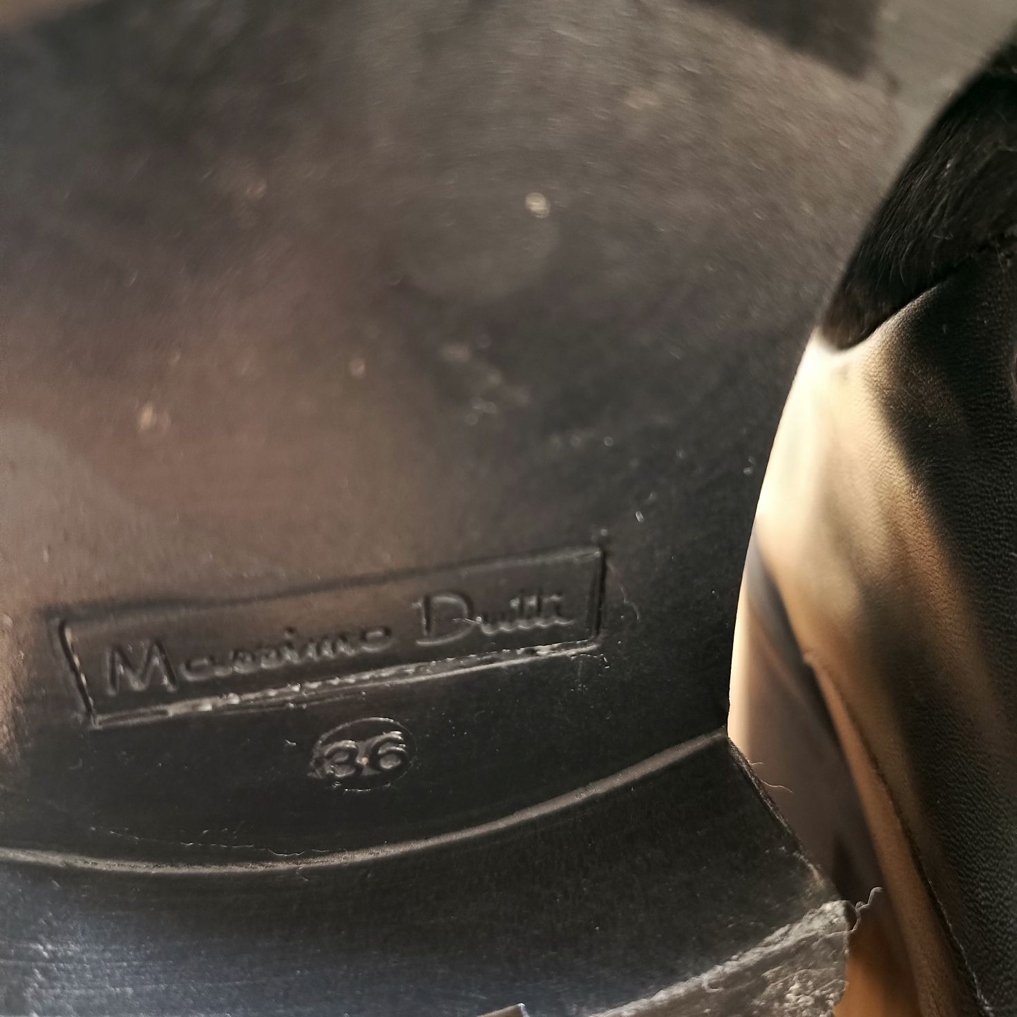 Buty trapery Massimo Dutti