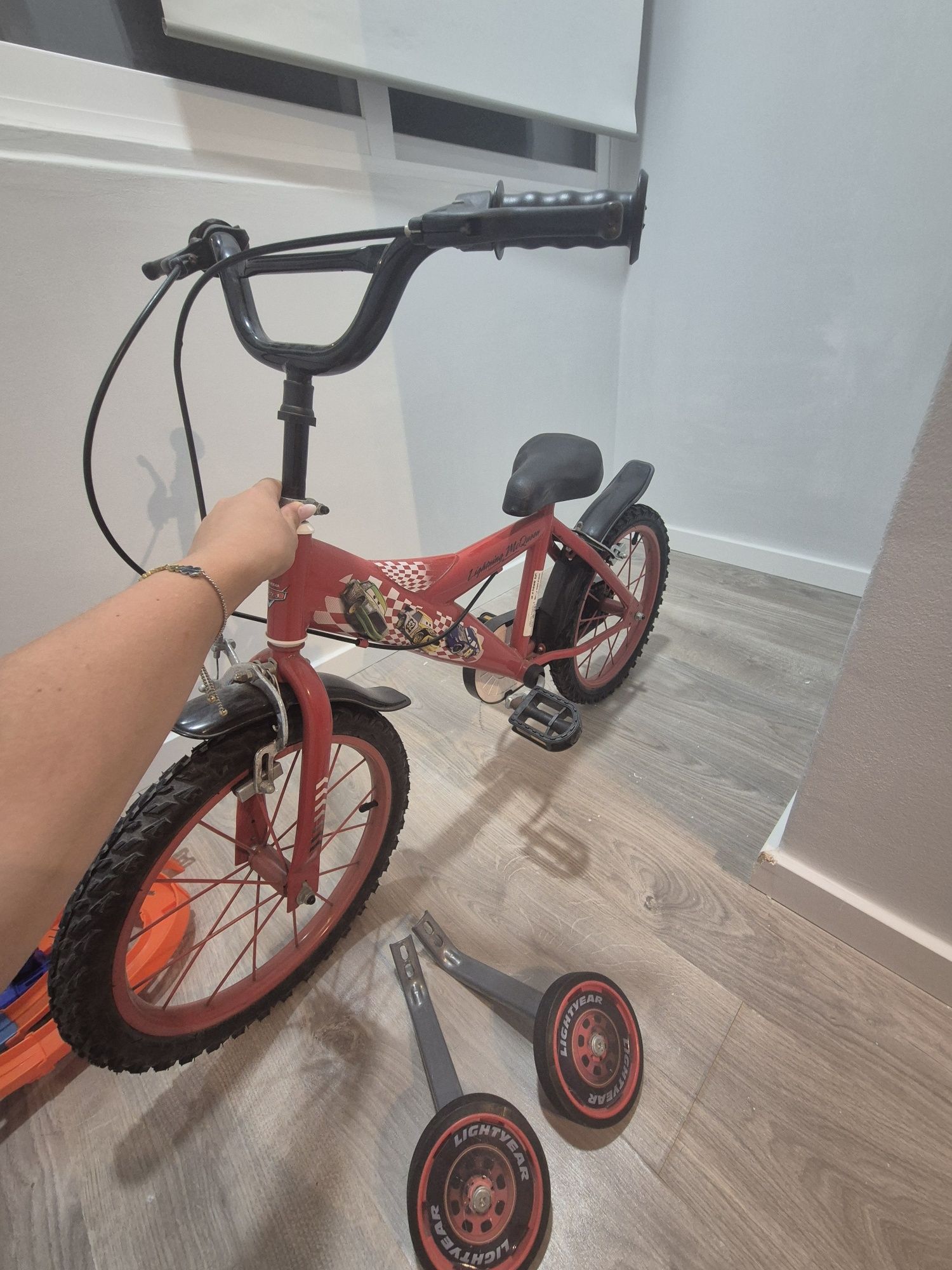 Bicicleta Faisca Mcqueen