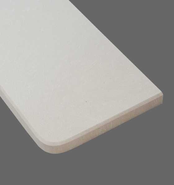 Parapet kolor White Pearl z konglomeratu marmurowego Warszawa -w 2 dni