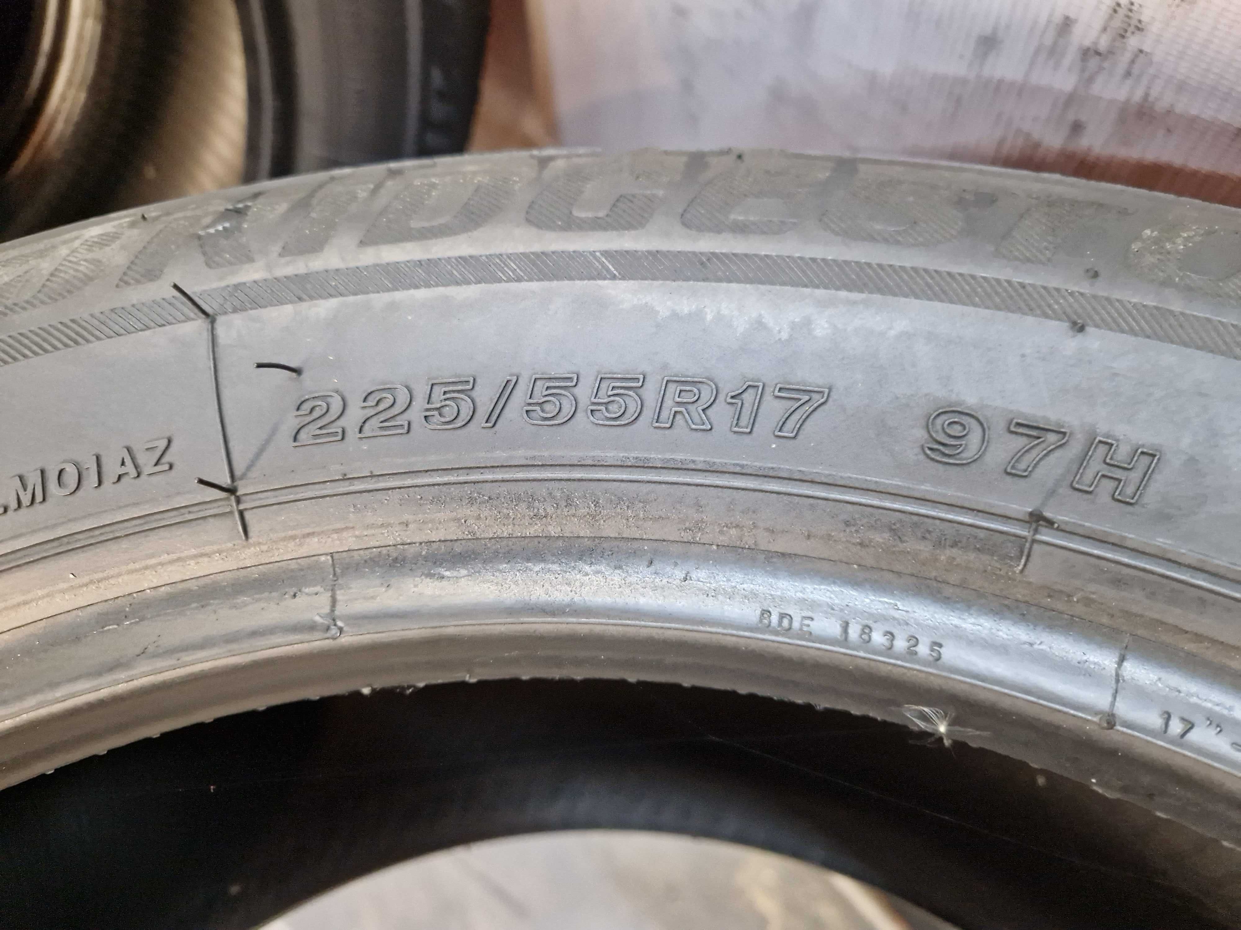 4x 225/55/17 Bridgestone Blizzak LM001 RFT//SUPER STAN/MONTAŻ