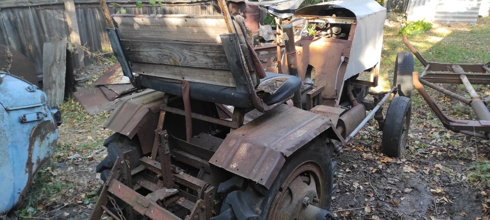 Трактор саморобний