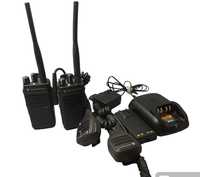 Zestaw 2x radiotelefon MOTOROLA DP2400E + 2 grucha/bateria/ładowarka