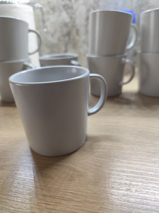 Kubki szare z Ikea