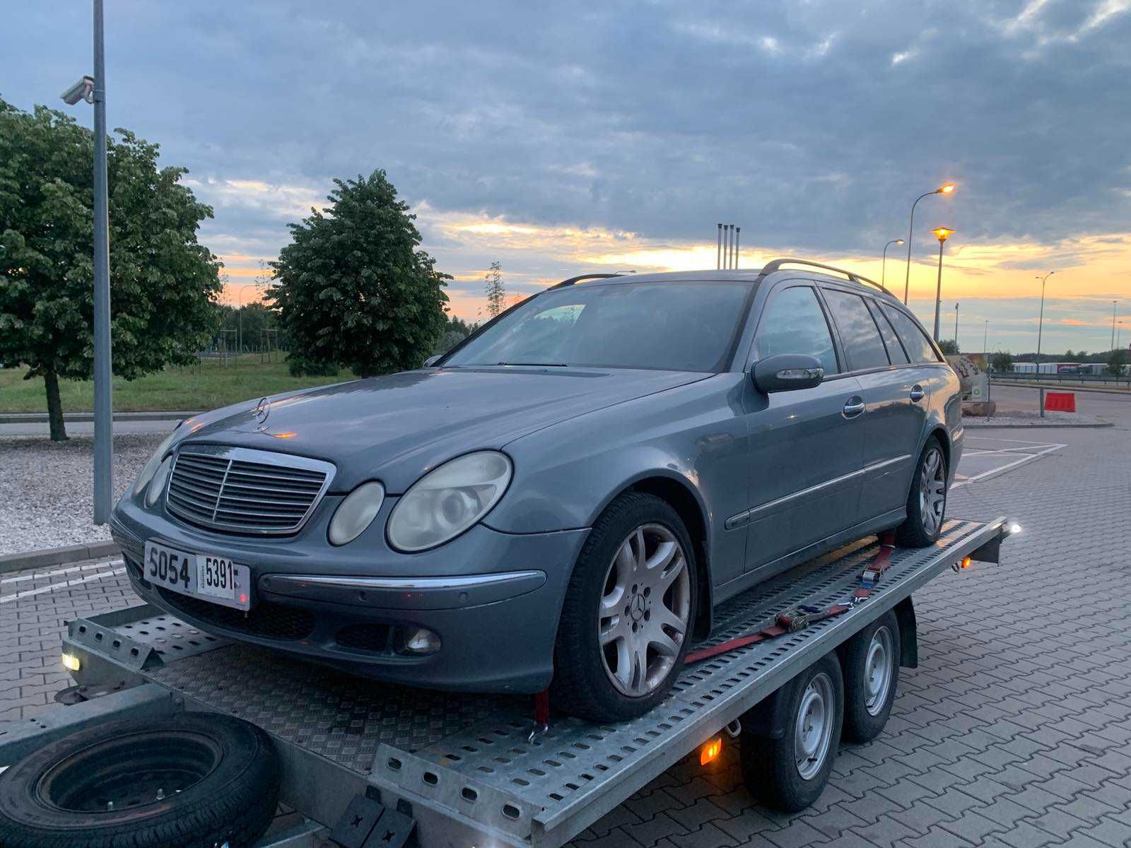 Бампер перід зад Mercedes W211 автомат бампер