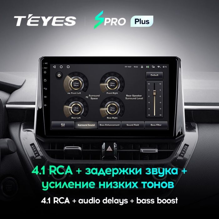 Штатная магнитола Teyes SPRO Plus Toyota Corolla (2018-2020) Android