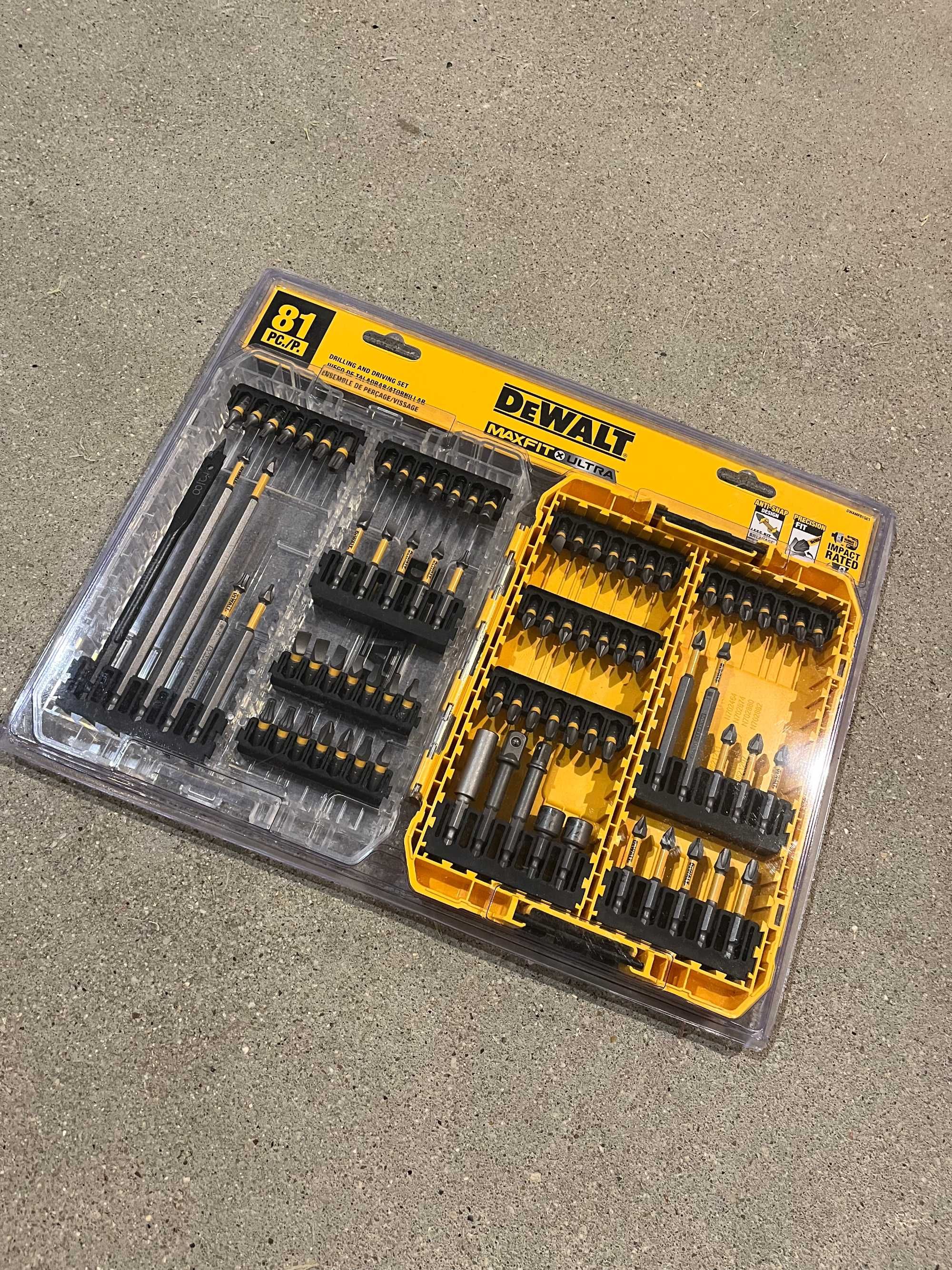 DEWALT max fit bity 81 czesci