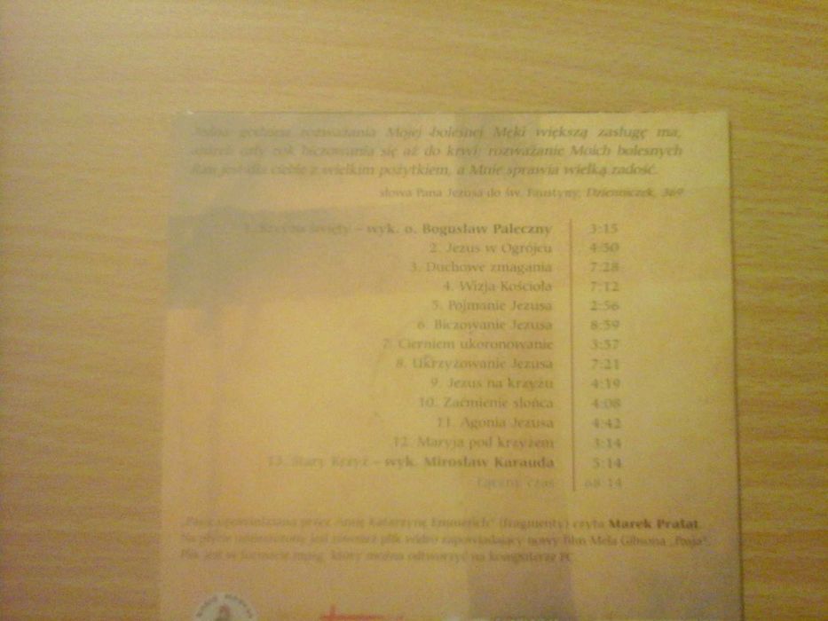 PASJA płyta cd .