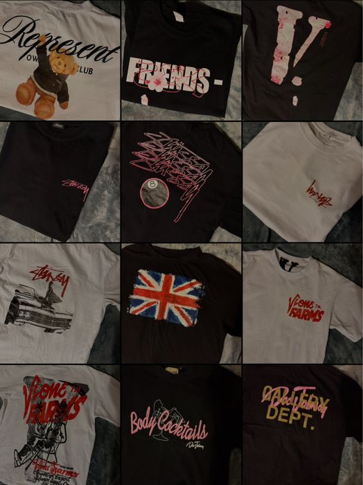 футболки Vlone, Gallery Dept та інші