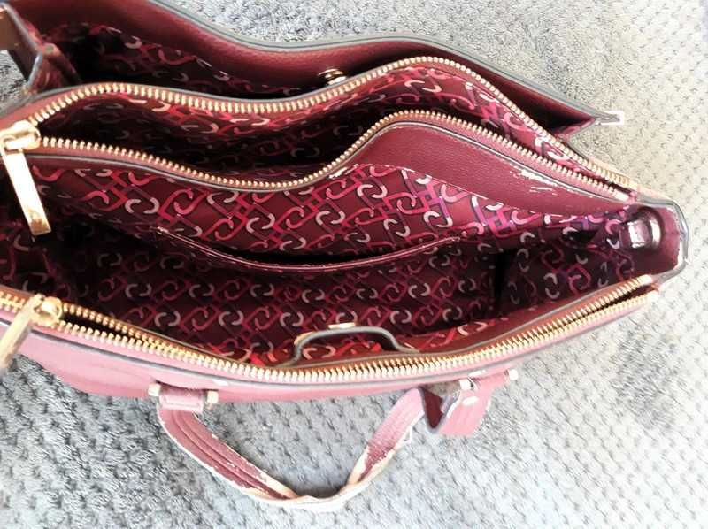 Duża torebka Liu Jo Ruby Wine Bordowa A4
