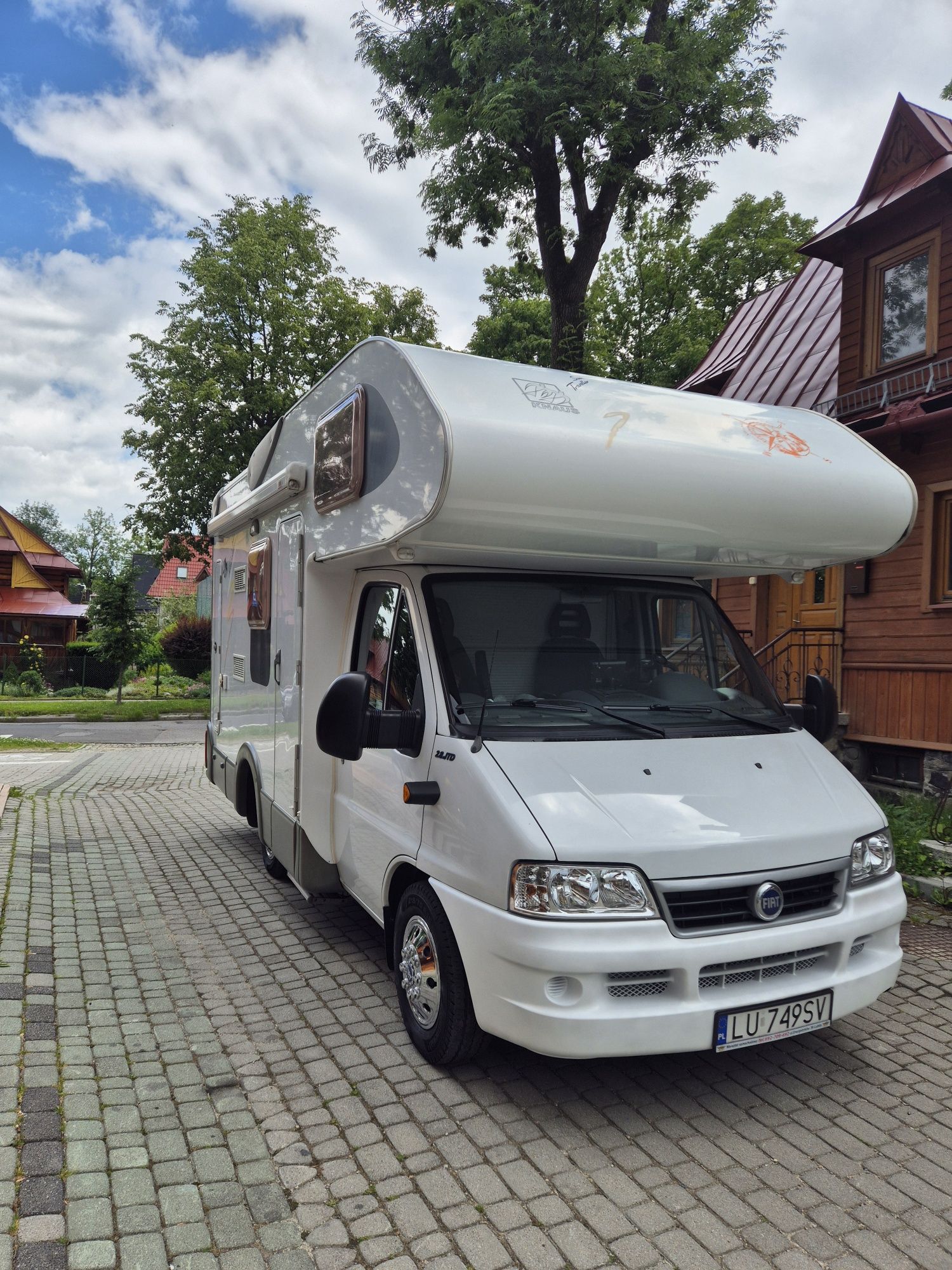 Fiat Ducato 2,8 JTD zabudowa Knaus całoroczna  super stan