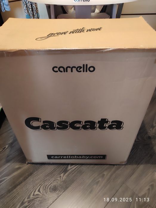 Стульчик- качеля для кормления carrello cascata