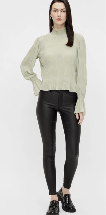 Штани зі штучної шкіри Skinny Fit