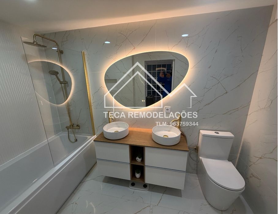 Remodelação - Capoto - Pintura - Pladur - Tijoleiras